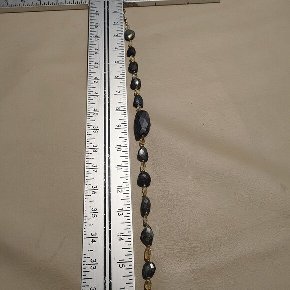 Sterling Silver Labradorite Necklace Blue Large Stone Artisan Natural Gemstone - Picture 10 of 16